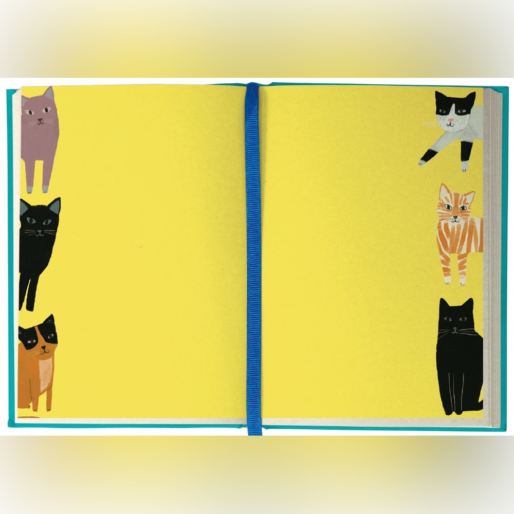 Cat-Themed Illustrated Journal Adorable cats staring at you on all 272 pages - Picture 8 of 10